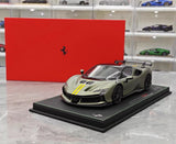 [BBR] 1:18 Ferrari 2024 SF90 XX Stradale Matte Green & Black Model Car Resin
