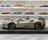 [BBR] 1:18 Ferrari 2024 SF90 XX Stradale Matte Green & Black Model Car Resin