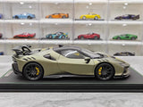 [BBR] 1:18 Ferrari 2024 SF90 XX Stradale Matte Green & Black Model Car Resin