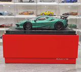 [BBR] 1:18 Ferrari 2024 SF90 XX Stradale Tiffany bleu & noir voiture miniature Resin