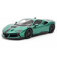 [BBR] 1:18 Ferrari 2024 SF90 XX Stradale Tiffany bleu & noir voiture miniature Resin