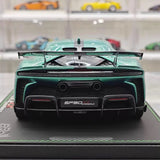 [BBR] 1:18 Ferrari 2024 SF90 XX Stradale Tiffany bleu & noir voiture miniature Resin