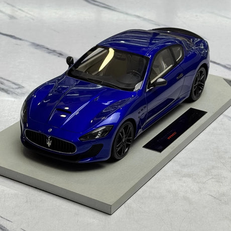 [BBR] 1:18 Maserati 2011 GranTurismo MC Stradale Blue Model Car Resin