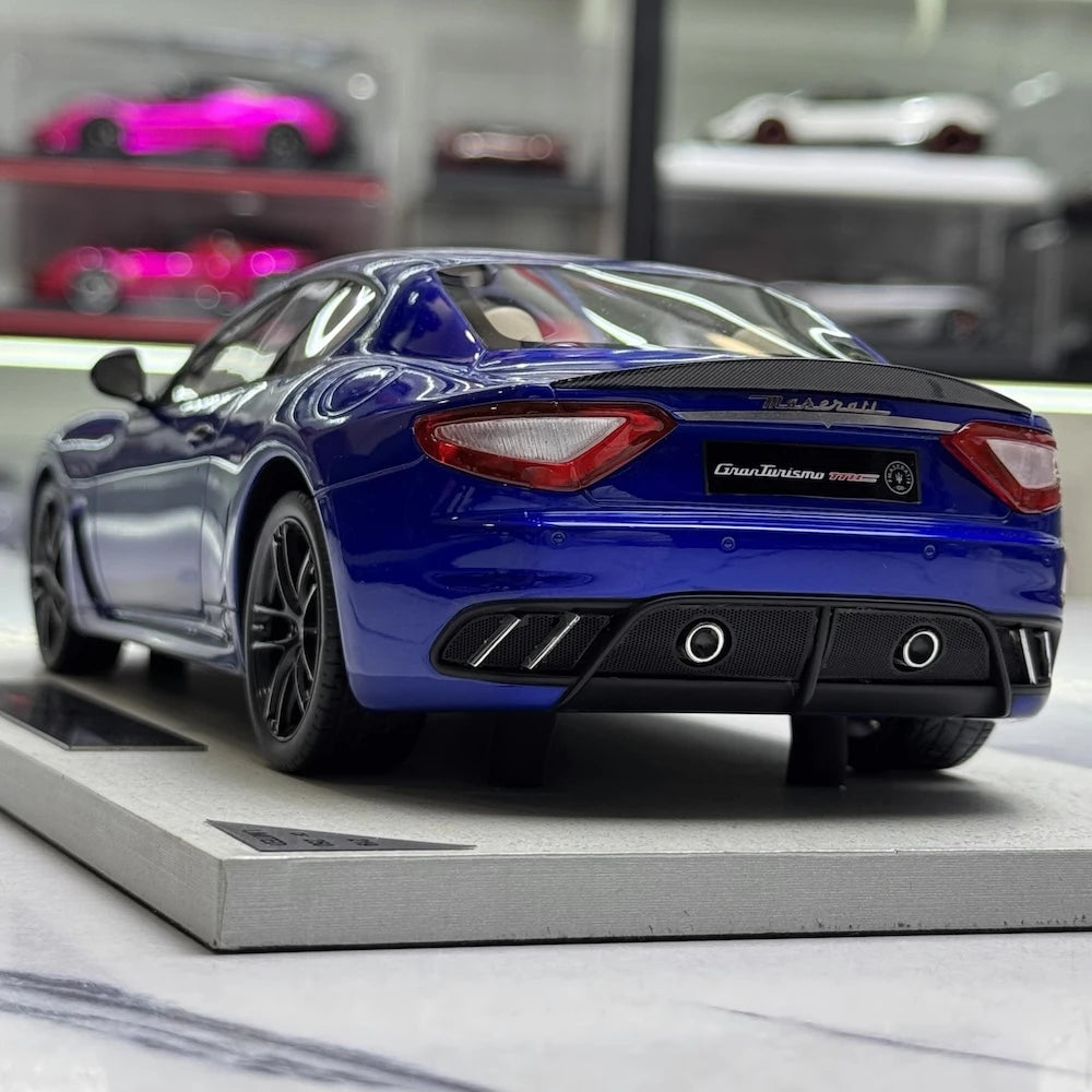 [BBR] 1:18 Maserati 2011 GranTurismo MC Stradale Blue Model Car Resin