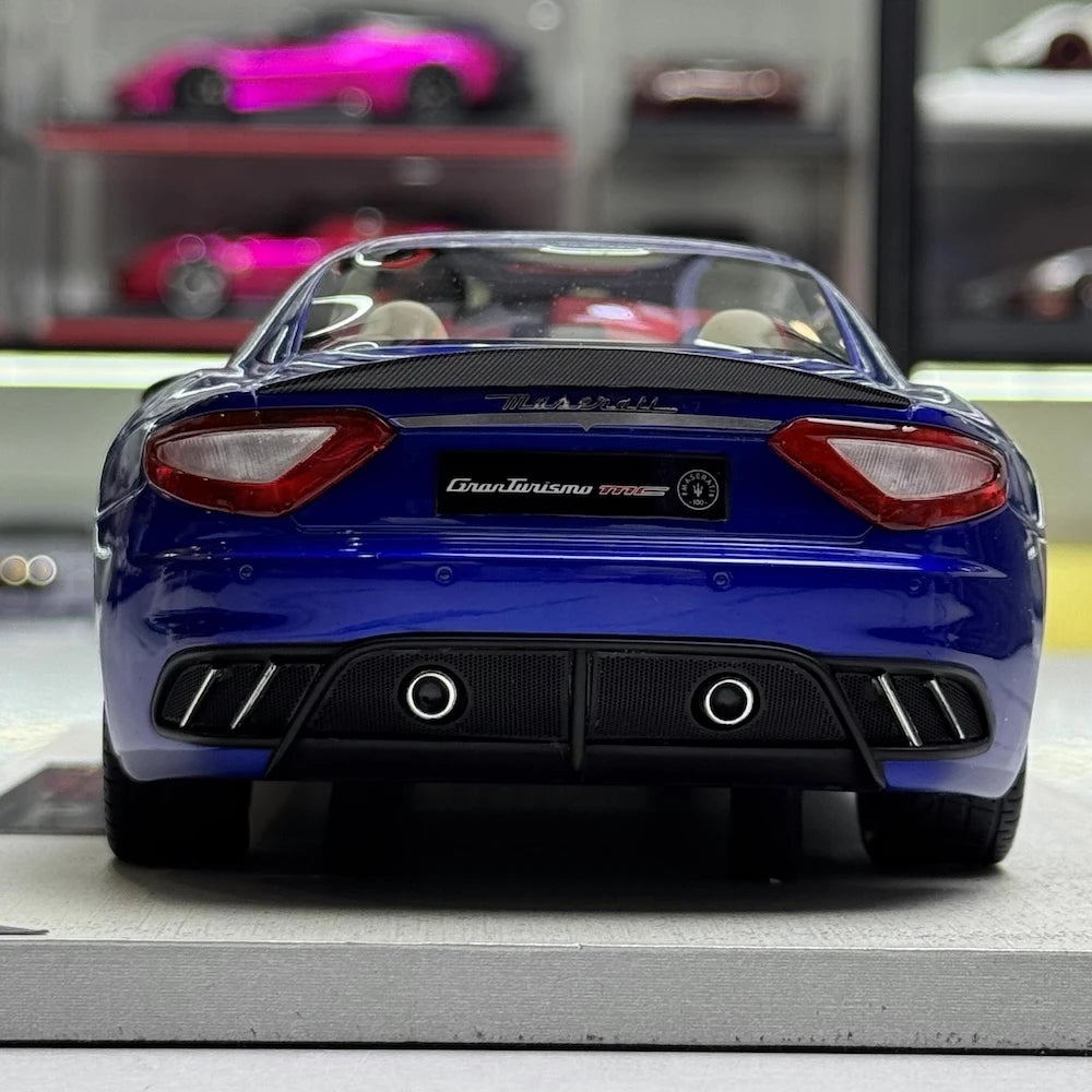 [BBR] 1:18 Maserati 2011 GranTurismo MC Stradale Blue Model Car Resin