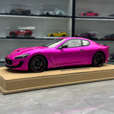 BBR Maserati 2011 GranTurismo MC Stradale Pink 1:18 – Collectible Resin Model Resin