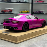 BBR Maserati 2011 GranTurismo MC Stradale Pink 1:18 – Collectible Resin Model Resin