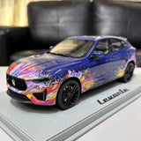 [BBR] 1:18 Maserati 2017 Levante Graffiti Model Car Resin