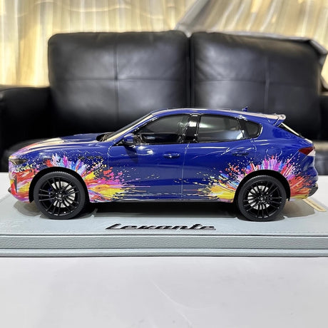 [BBR] 1:18 Maserati 2017 Levante Graffiti Model Car Resin