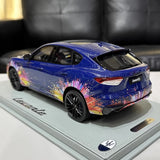 [BBR] 1:18 Maserati 2017 Levante Graffiti Model Car Resin