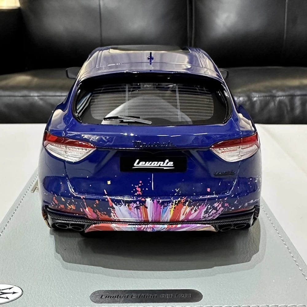 [BBR] 1:18 Maserati 2017 Levante Graffiti Model Car Resin