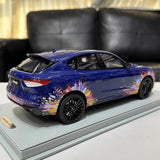 [BBR] 1:18 Maserati 2017 Levante Graffiti Model Car Resin
