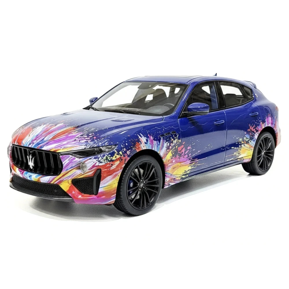 [BBR] 1:18 Maserati 2017 Levante Graffiti Model Car Resin