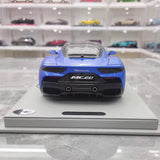 [BBR] 1:18 Maserati 2022 MC20 Blue Model Car Die-Cast