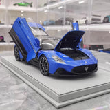 [BBR] 1:18 Maserati 2022 MC20 Blue Model Car Die-Cast
