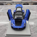[BBR] 1:18 Maserati 2022 MC20 Blue Model Car Die-Cast