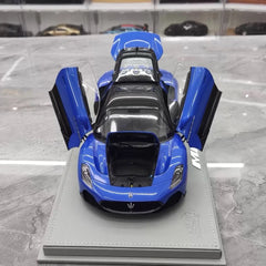 [BBR] 1:18 Maserati 2022 MC20 Blue Model Car Die-Cast