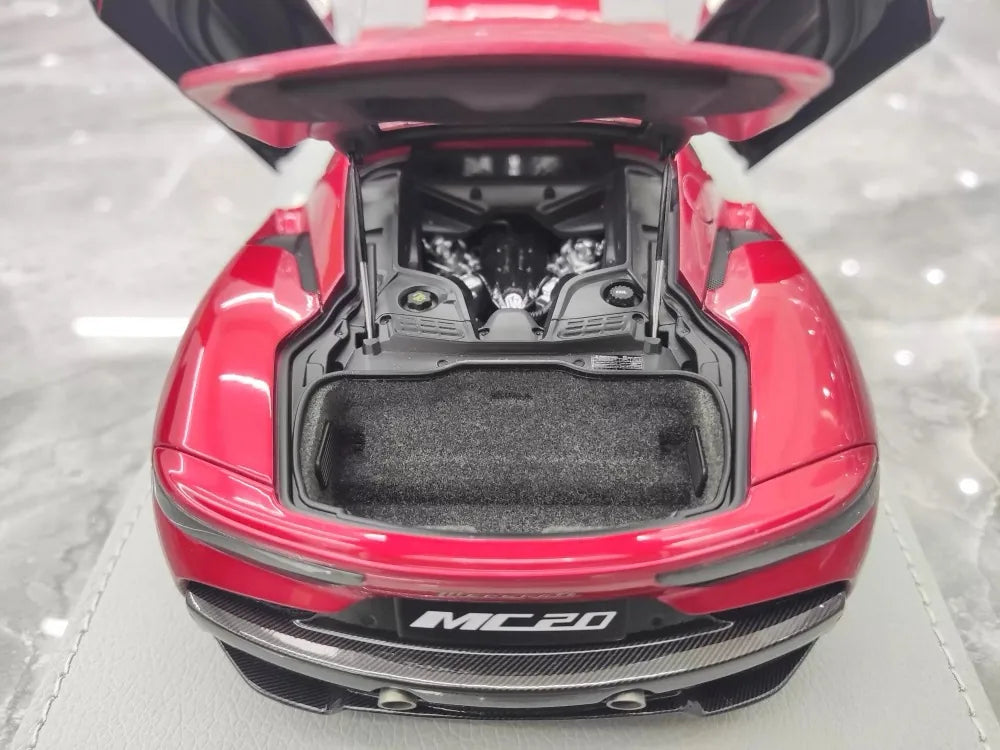 [BBR] 1:18 Maserati 2022 MC20 Red Model Car Die-Cast
