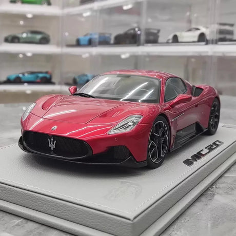 [BBR] 1:18 Maserati 2022 MC20 Red Model Car Die-Cast