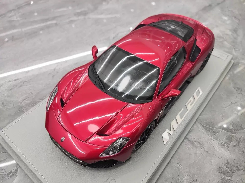 [BBR] 1:18 Maserati 2022 MC20 rouge voiture miniature Die-Cast