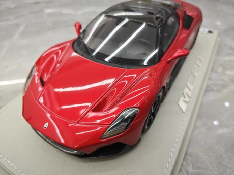 [BBR] 1:18 Maserati 2022 MC20 Red with Black Roof Model Car Resin