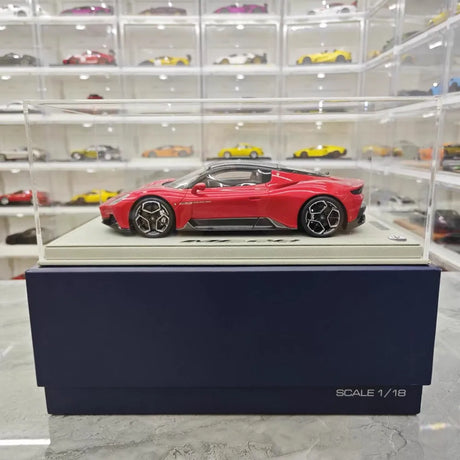 [BBR] 1:18 Maserati 2022 MC20 Red with Black Roof Model Car Resin