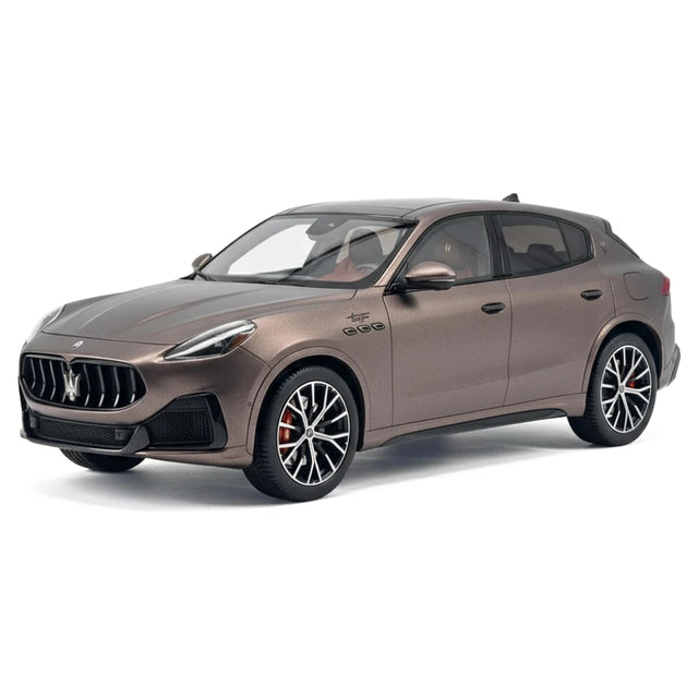 [BBR] 1:18 Maserati 2023 Grecale Trofeo brun modellbil resin
