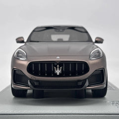 [BBR] 1:18 Maserati 2023 Grecale Trofeo marron voiture miniature Resin