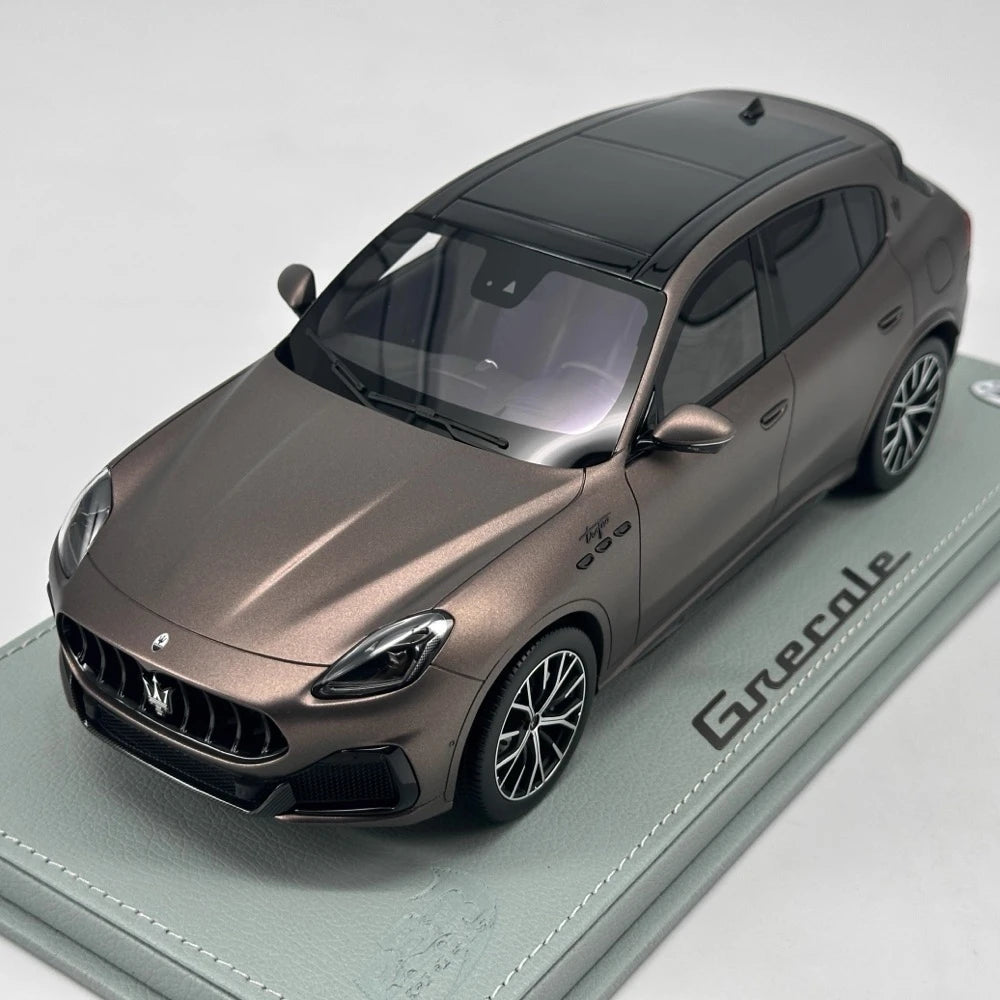 [BBR] 1:18 Maserati 2023 Grecale Trofeo marron voiture miniature Resin