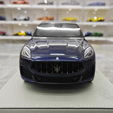 [BBR] 1:18 Maserati 2023 Grecale Trofeo Blue Model Car Resin