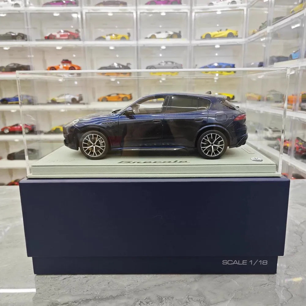 [BBR] 1:18 Maserati 2023 Grecale Trofeo Blue Model Car Resin