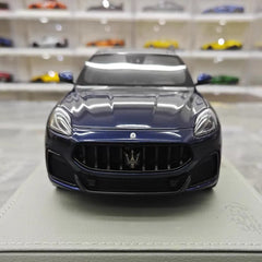 [BBR] 1:18 Maserati 2023 Grecale Trofeo Blue Model Car Resin
