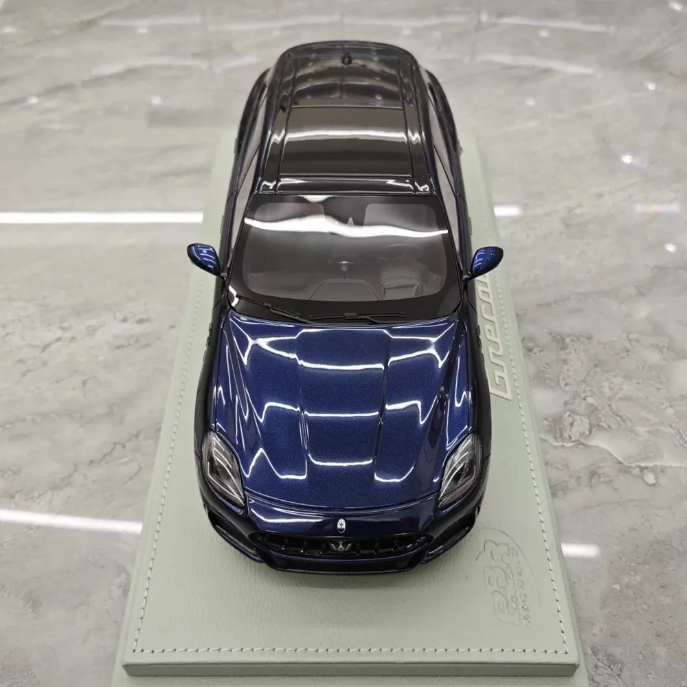[BBR] 1:18 Maserati 2023 Grecale Trofeo Blue Model Car Resin