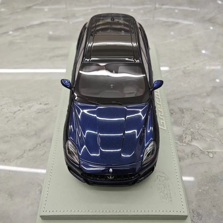 [BBR] 1:18 Maserati 2023 Grecale Trofeo Blue Model Car Resin