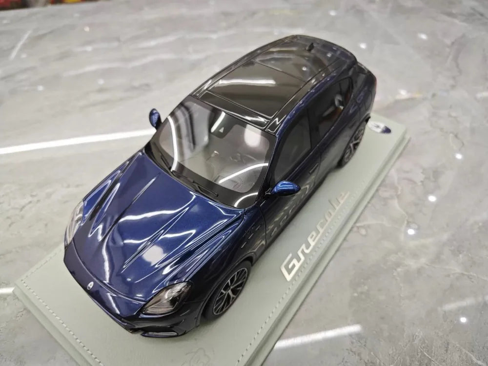 [BBR] 1:18 Maserati 2023 Grecale Trofeo Blue Model Car Resin