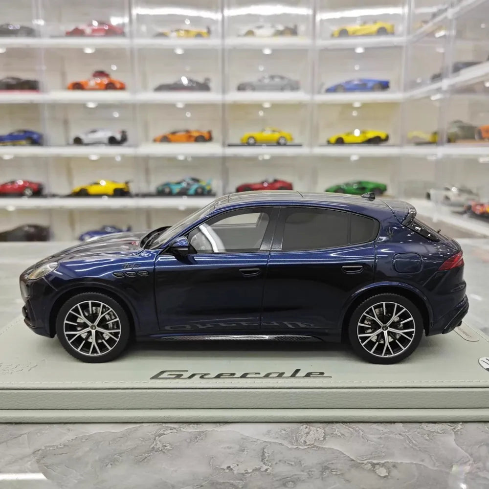 [BBR] 1:18 Maserati 2023 Grecale Trofeo Blue Model Car Resin