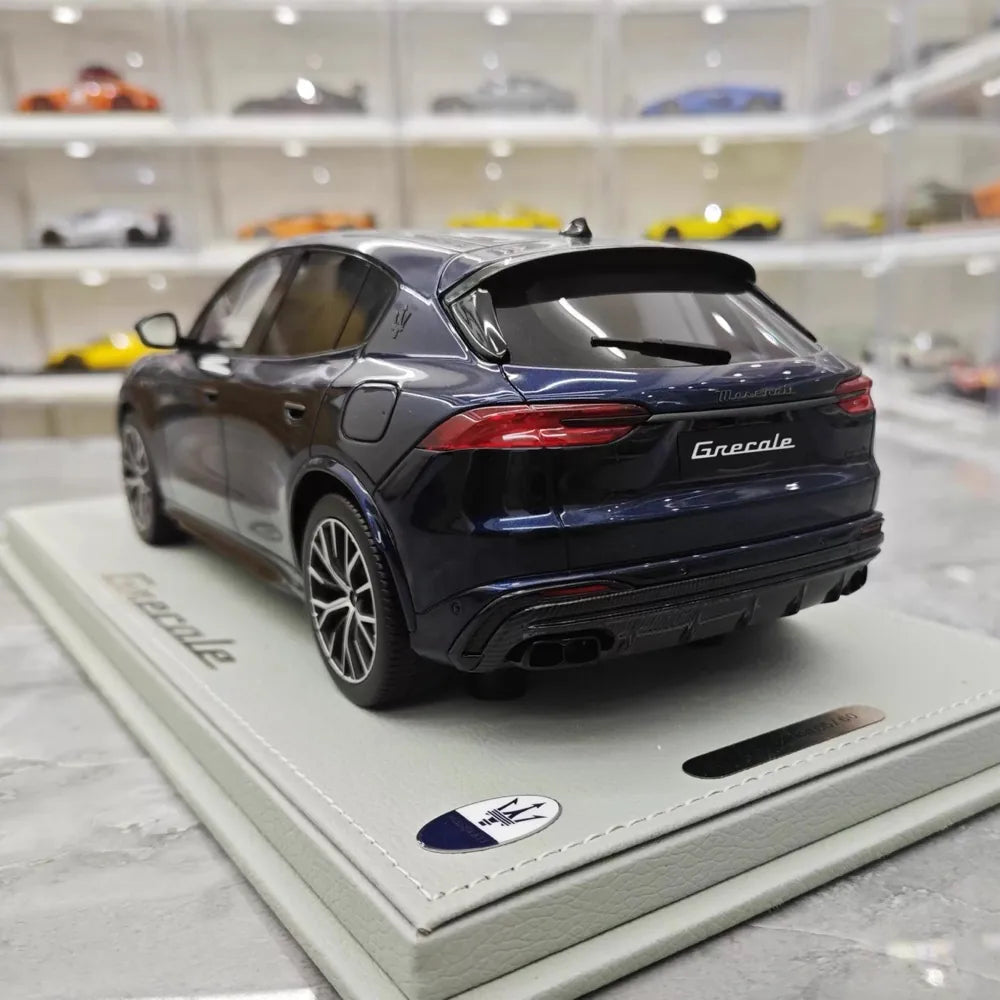 [BBR] 1:18 Maserati 2023 Grecale Trofeo Blue Model Car Resin