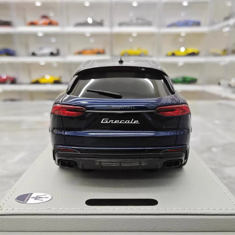 [BBR] 1:18 Maserati 2023 Grecale Trofeo Blue Model Car Resin