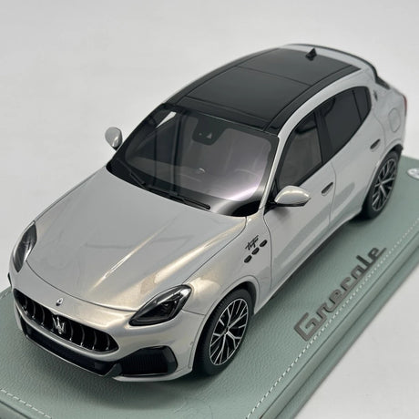 [BBR] 1:18 Maserati 2023 Grecale Trofeo Silver Model Car Resin
