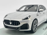 [BBR] 1:18 Maserati 2023 Grecale Trofeo Silver Model Car Resin