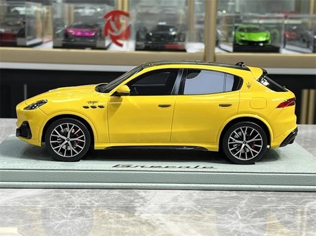 [BBR] 1:18 Maserati 2023 Grecale Trofeo Yellow Model Car Resin