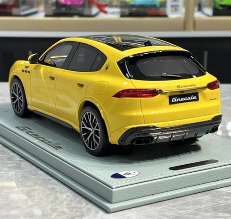 [BBR] 1:18 Maserati 2023 Grecale Trofeo Yellow Model Car Resin