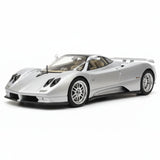 [BBR] 1:18 Pagani 1999 Zonda C12 Silver Model Car Resin