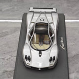 [BBR] 1:18 Pagani 1999 Zonda C12 Silver Model Car Resin