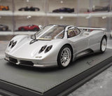 [BBR] 1:18 Pagani 1999 Zonda C12 Silver Model Car Resin