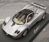 [BBR] 1:18 Pagani 1999 Zonda C12 Silver Model Car Resin