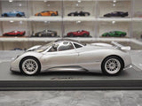 [BBR] 1:18 Pagani 1999 Zonda C12 Silver Model Car Resin
