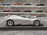 [BBR] 1:18 Pagani 1999 Zonda C12 Silver Model Car Resin