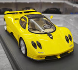 [BBR] 1:18 Pagani 1999 Zonda C12 Yellow Model Car Resin