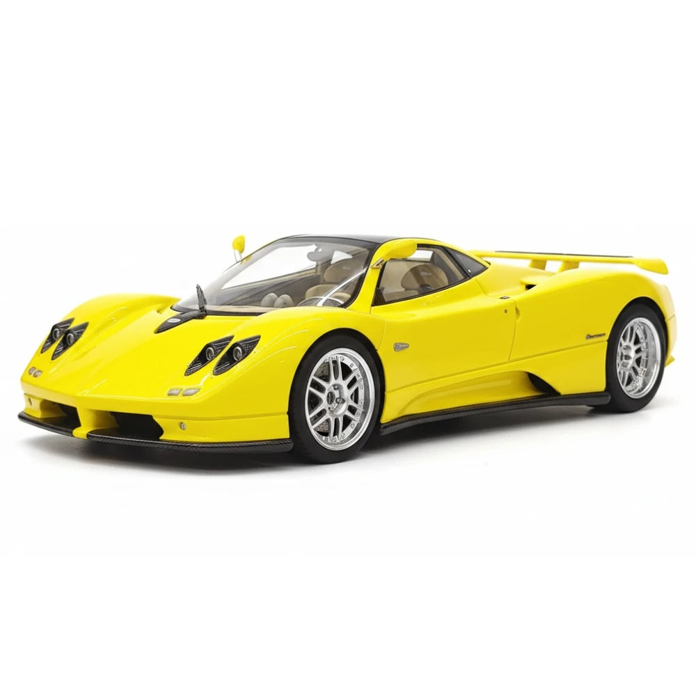 [BBR] 1:18 Pagani 1999 Zonda C12 giallo modellino di auto resina